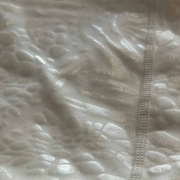 Guess Reflective Deborah leggings Ocean Salt Beige size XS - Picture 9 of 16